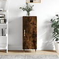 vidaXL, vidaXL Sideboard Räuchereiche 34,5x34x90 cm Holzwerkstoff