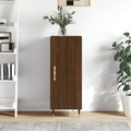 vidaXL, vidaXL Sideboard Braun Eichen-Optik 34,5x34x90 cm Holzwerkstoff