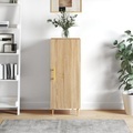 vidaXL, vidaXL Sideboard Sonoma-Eiche 34,5x34x90 cm Holzwerkstoff