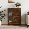 vidaXL, vidaXL Sideboard Räuchereiche 69,5x34x90 cm Holzwerkstoff