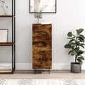 vidaXL, vidaXL Sideboard Räuchereiche 34,5x34x90 cm Holzwerkstoff