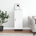 vidaXL, vidaXL Sideboard Weiß 34,5x34x90 cm Holzwerkstoff