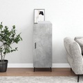 vidaXL, vidaXL Sideboard Betongrau 34,5x34x90 cm Holzwerkstoff