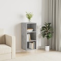 vidaXL, vidaXL Sideboard Betongrau 34,5x32,5x90 cm Holzwerkstoff
