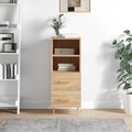 vidaXL, vidaXL Sideboard Sonoma-Eiche 34,5x34x90 cm Holzwerkstoff