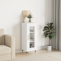 vidaXL, vidaXL Sideboard Weiß 34,5x34x90 cm Holzwerkstoff