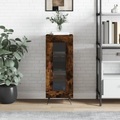 vidaXL, vidaXL Sideboard Räuchereiche 34,5x34x90 cm Holzwerkstoff