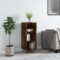 vidaXL, vidaXL Sideboard Räuchereiche 34,5x32,5x90 cm Holzwerkstoff