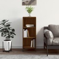 vidaXL, vidaXL Sideboard Braun Eichen-Optik 34,5x32,5x90 cm Holzwerkstoff