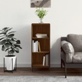 vidaXL, vidaXL Sideboard Braun Eichen-Optik 34,5x32,5x90 cm Holzwerkstoff