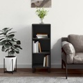 vidaXL, vidaXL Sideboard Schwarz 34,5x32,5x90 cm Holzwerkstoff