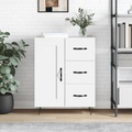 vidaXL, vidaXL Sideboard Weiß 69,5x34x90 cm Holzwerkstoff