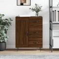 vidaXL, vidaXL Sideboard Braun Eichen-Optik 69,5x34x90 cm Holzwerkstoff