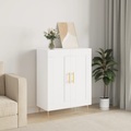 vidaXL, vidaXL Sideboard Weiß 69,5x34x90 cm Holzwerkstoff
