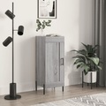 vidaXL, vidaXL Sideboard Grau Sonoma 34,5x34x90 cm Holzwerkstoff