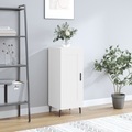 vidaXL, vidaXL Sideboard Weiß 34,5x34x90 cm Holzwerkstoff