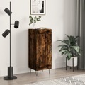 vidaXL, vidaXL Sideboard Räuchereiche 34,5x34x90 cm Holzwerkstoff