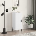 vidaXL, vidaXL Sideboard Weiß 34,5x34x90 cm Holzwerkstoff