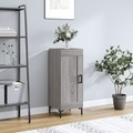 vidaXL, vidaXL Sideboard Grau Sonoma 34,5x34x90 cm Holzwerkstoff