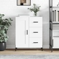 vidaXL, vidaXL Sideboard Weiß 69,5x34x90 cm Holzwerkstoff