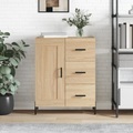 vidaXL, vidaXL Sideboard Sonoma-Eiche 69,5x34x90 cm Holzwerkstoff