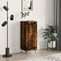 vidaXL, vidaXL Sideboard Räuchereiche 34,5x34x90 cm Holzwerkstoff
