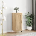 vidaXL, vidaXL Sideboard Sonoma-Eiche 34,5x34x90 cm Holzwerkstoff