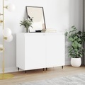 vidaXL, vidaXL Sideboards 2 Stk. Weiß 40x35x70 cm Holzwerkstoff