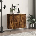 vidaXL, vidaXL Sideboards 2 Stk. Räuchereiche 40x35x70 cm Holzwerkstoff