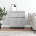 vidaXL, vidaXL Sideboard Betongrau 60x35x70 cm Holzwerkstoff