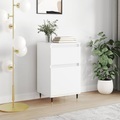 vidaXL, vidaXL Sideboard Weiß 40x35x70 cm Holzwerkstoff