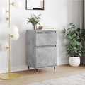 vidaXL, vidaXL Sideboard Betongrau 40x35x70 cm Holzwerkstoff