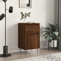 vidaXL, vidaXL Sideboard Braun Eichen-Optik 40x35x70 cm Holzwerkstoff