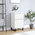 vidaXL, vidaXL Sideboard Weiß 40x35x70 cm Holzwerkstoff