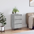 vidaXL, vidaXL Sideboard Betongrau 40x35x70 cm Holzwerkstoff