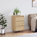 vidaXL, vidaXL Sideboard Sonoma-Eiche 40x35x70 cm Holzwerkstoff