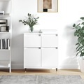 vidaXL, vidaXL Sideboard Weiß 60x35x70 cm Holzwerkstoff