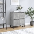 vidaXL, vidaXL Sideboard Betongrau 60x35x70 cm Holzwerkstoff