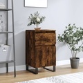 vidaXL, vidaXL Sideboard Räuchereiche 40x35x70 cm Holzwerkstoff