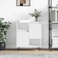 vidaXL, vidaXL Sideboard Weiß 60x35x70 cm Holzwerkstoff