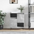 vidaXL, vidaXL Sideboard Betongrau 60x35x70 cm Holzwerkstoff