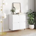 vidaXL, vidaXL Sideboard Weiß 60x35x70 cm Holzwerkstoff