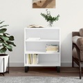 vidaXL, vidaXL Sideboard Weiß 57x35x70 cm Holzwerkstoff