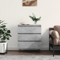 vidaXL, vidaXL Sideboard Betongrau 60x35x70 cm Holzwerkstoff
