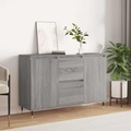 vidaXL, vidaXL Sideboard Grau Sonoma 104x35x70 cm Holzwerkstoff