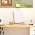 vidaXL, vidaXL Tischstaffelei mit Schublade 41,5x37x12 cm Massivholz Kiefer