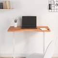 vidaXL, vidaXL Schreibtischplatte 80x(36-40)x2,5 cm Massivholz Buche