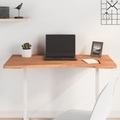 vidaXL, vidaXL Schreibtischplatte 100x(45-50)x2,5 cm Massivholz Buche