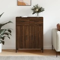 vidaXL, vidaXL Sideboard Braun Eichen-Optik 69,5x34x90 cm Holzwerkstoff