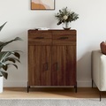 vidaXL, vidaXL Sideboard Braun Eichen-Optik 69,5x34x90 cm Holzwerkstoff